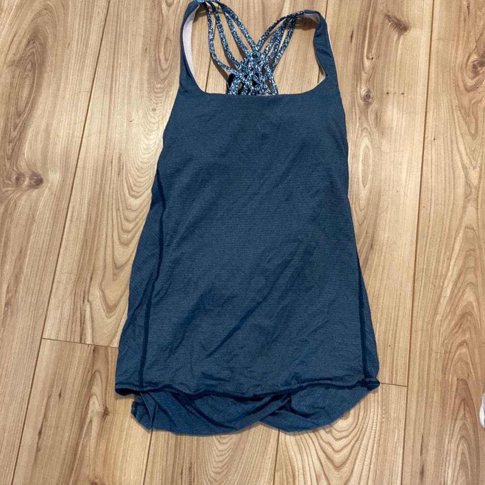 Lululemon wild tank green